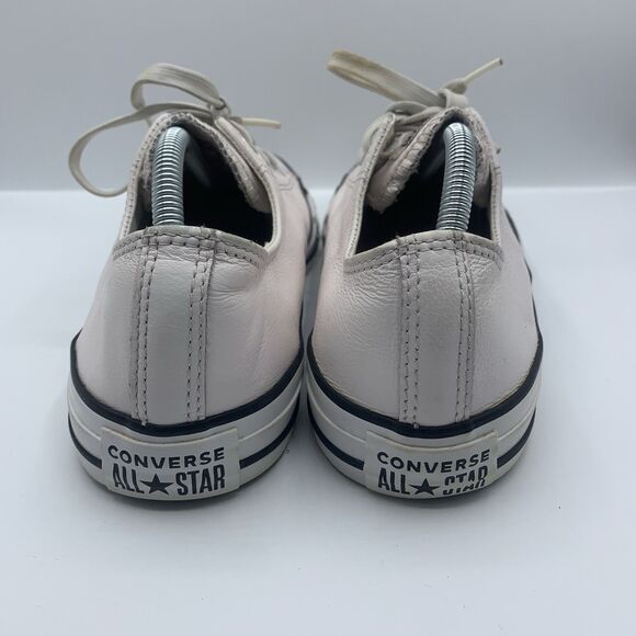 Converse All Star Unisex Light Pink Leather Sneakers Men's Size 9.5 Women 11.5 - Picture 2 of 8